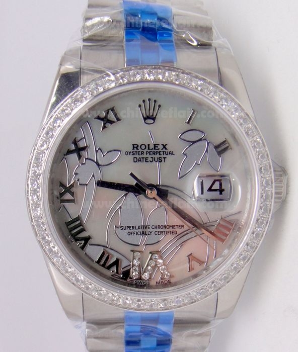 SS White MOP Special Edition Replica Rolex Watch 36mm